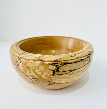 Spalted Beech Finial Pot