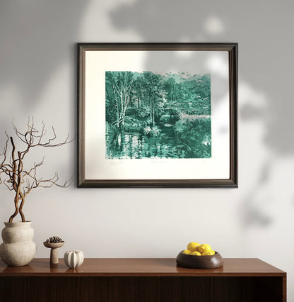 Laskill  (Framed Etching)