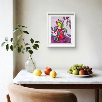 Pink Flower Vase
