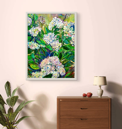White Hydrangeas