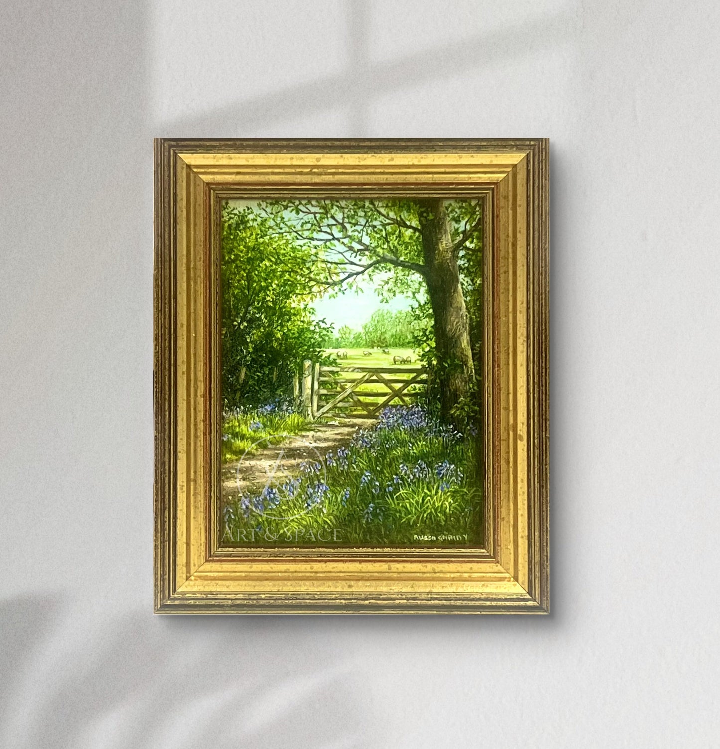 Sunlight On the Field Gate