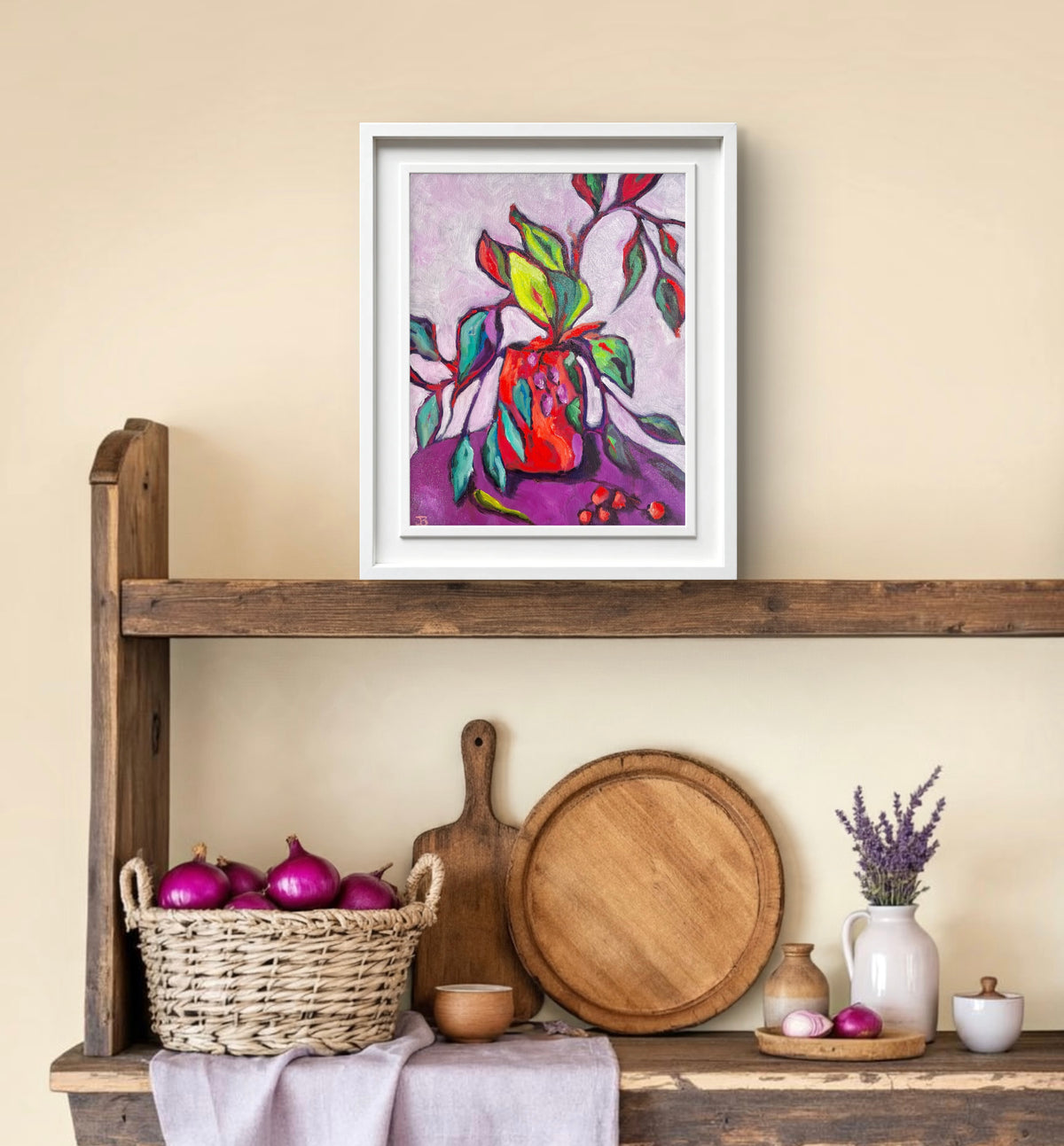 Pink Flower Vase