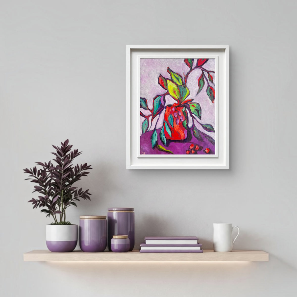 Pink Flower Vase