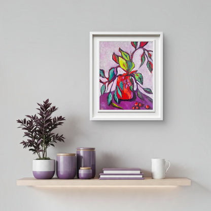 Pink Flower Vase