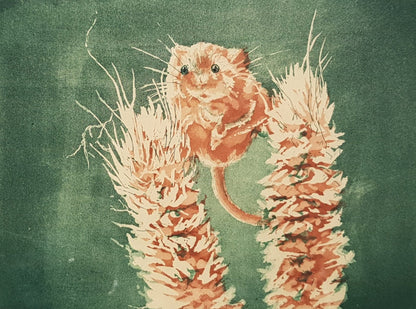Harvest  (Framed Etching)