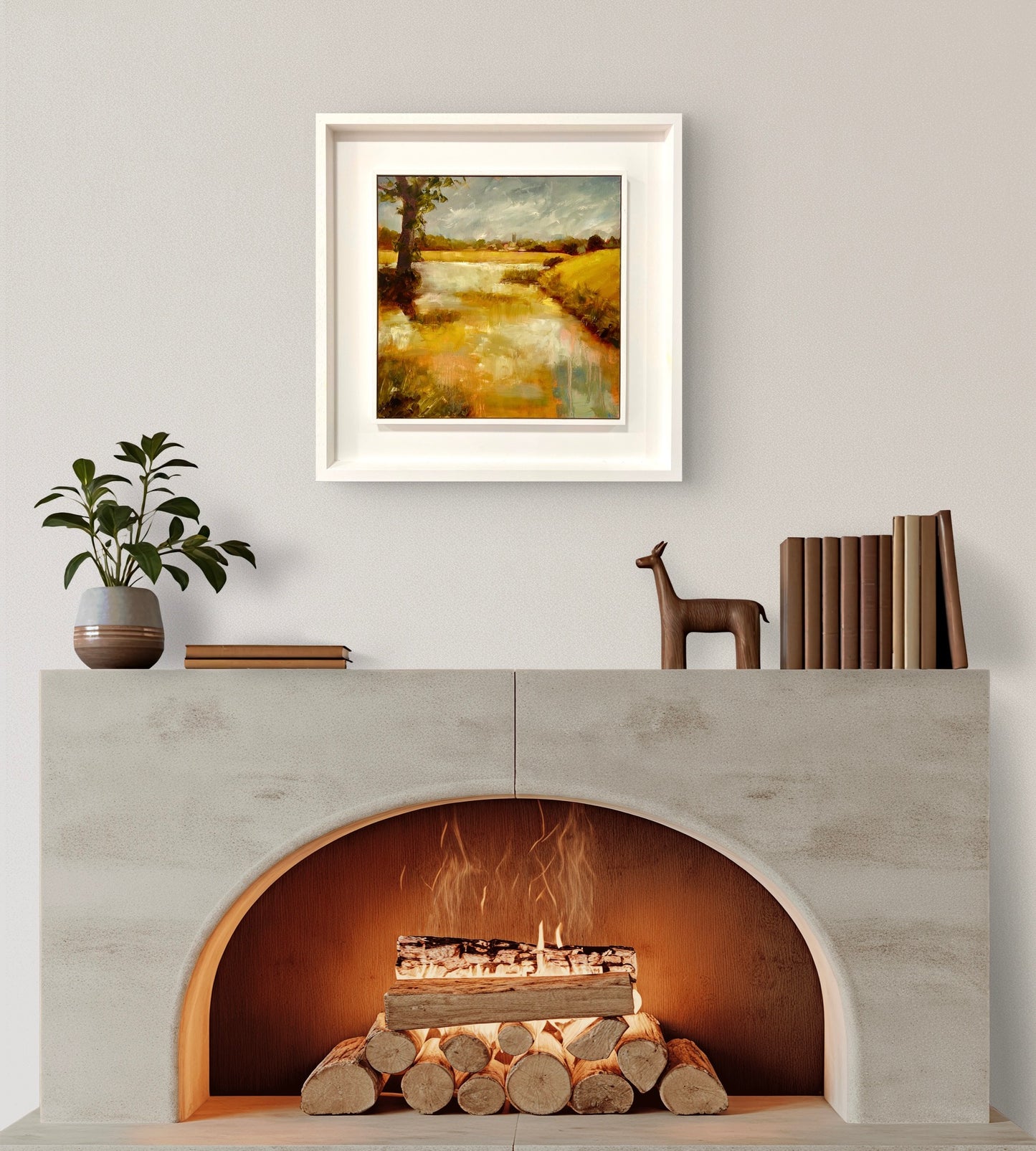 Trout Lake with Tree