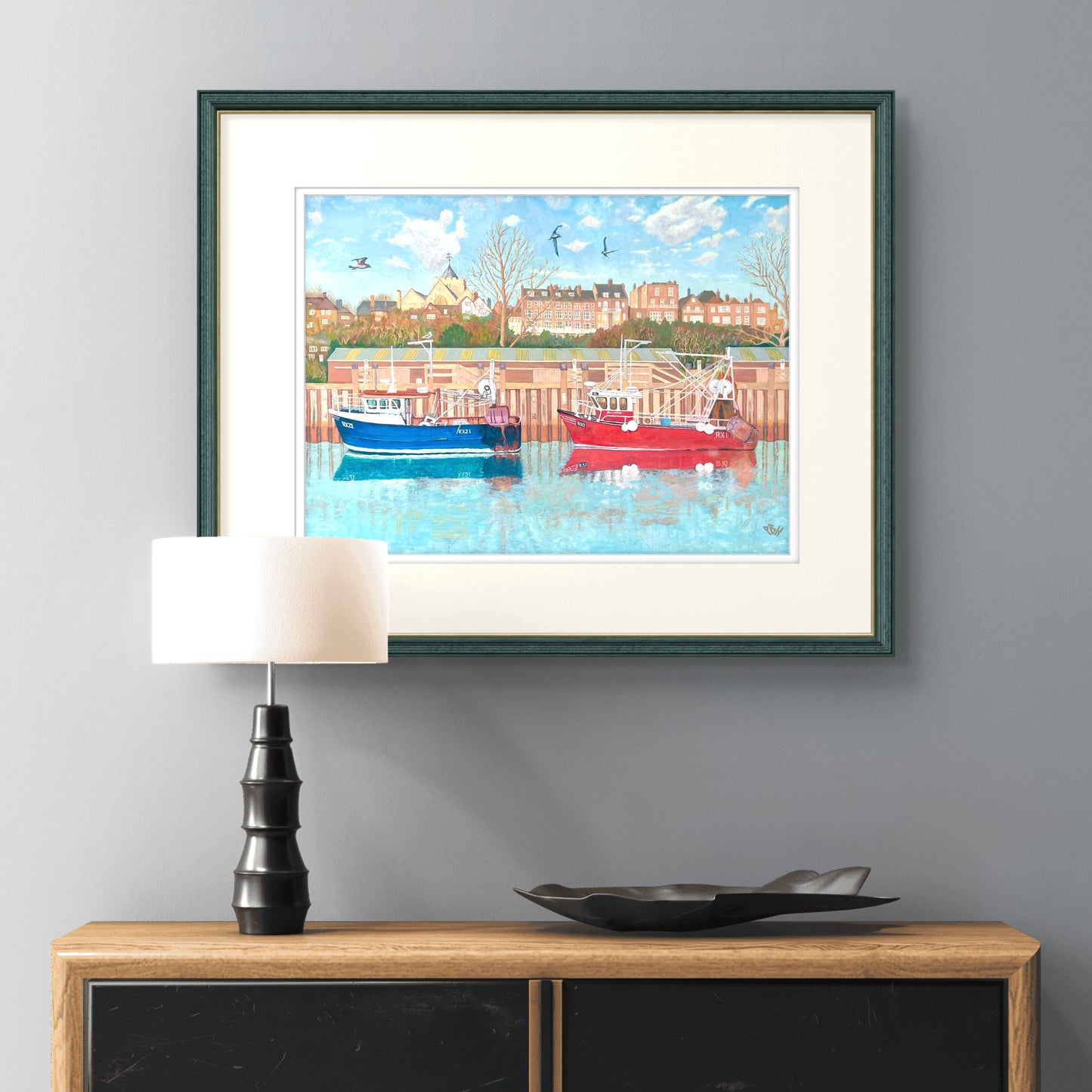 Rye and Simmons Quay (Giclée Print)