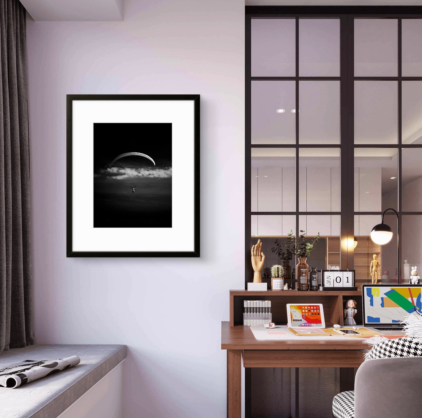 Paraglider - Derbsyhire - UK