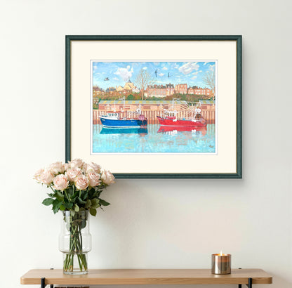 Rye and Simmons Quay (Giclée Print)