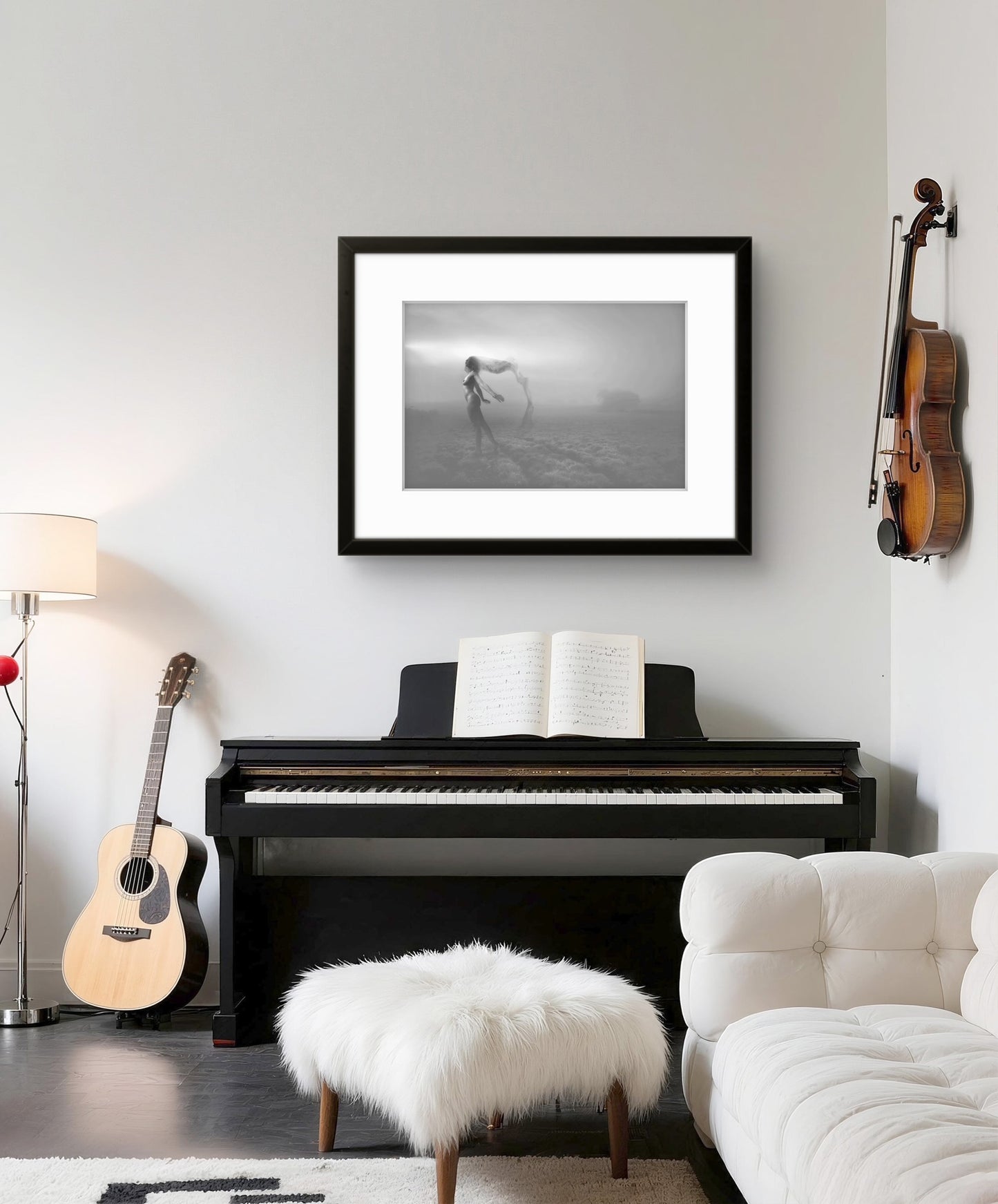 Goddess of Dawn ( B&W)