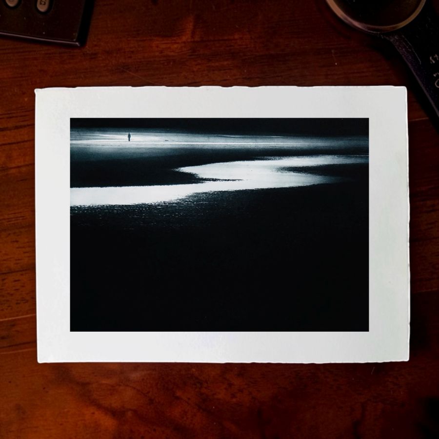 On the Beach at Night Alone
