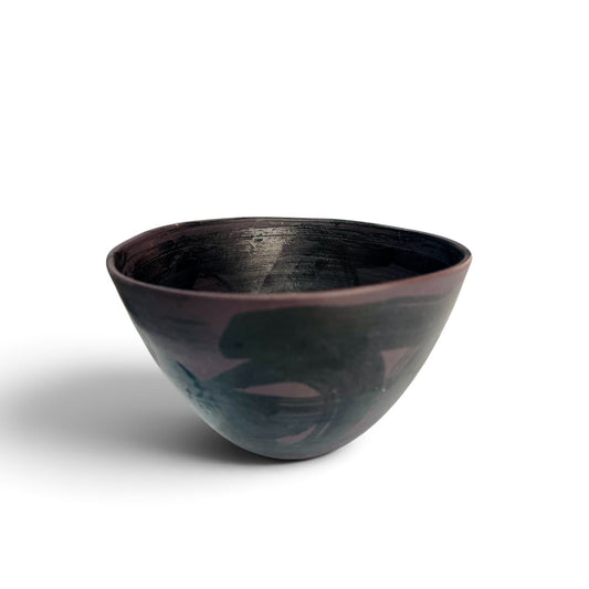 Porcelain Vessel - The Rich Dark Brown III