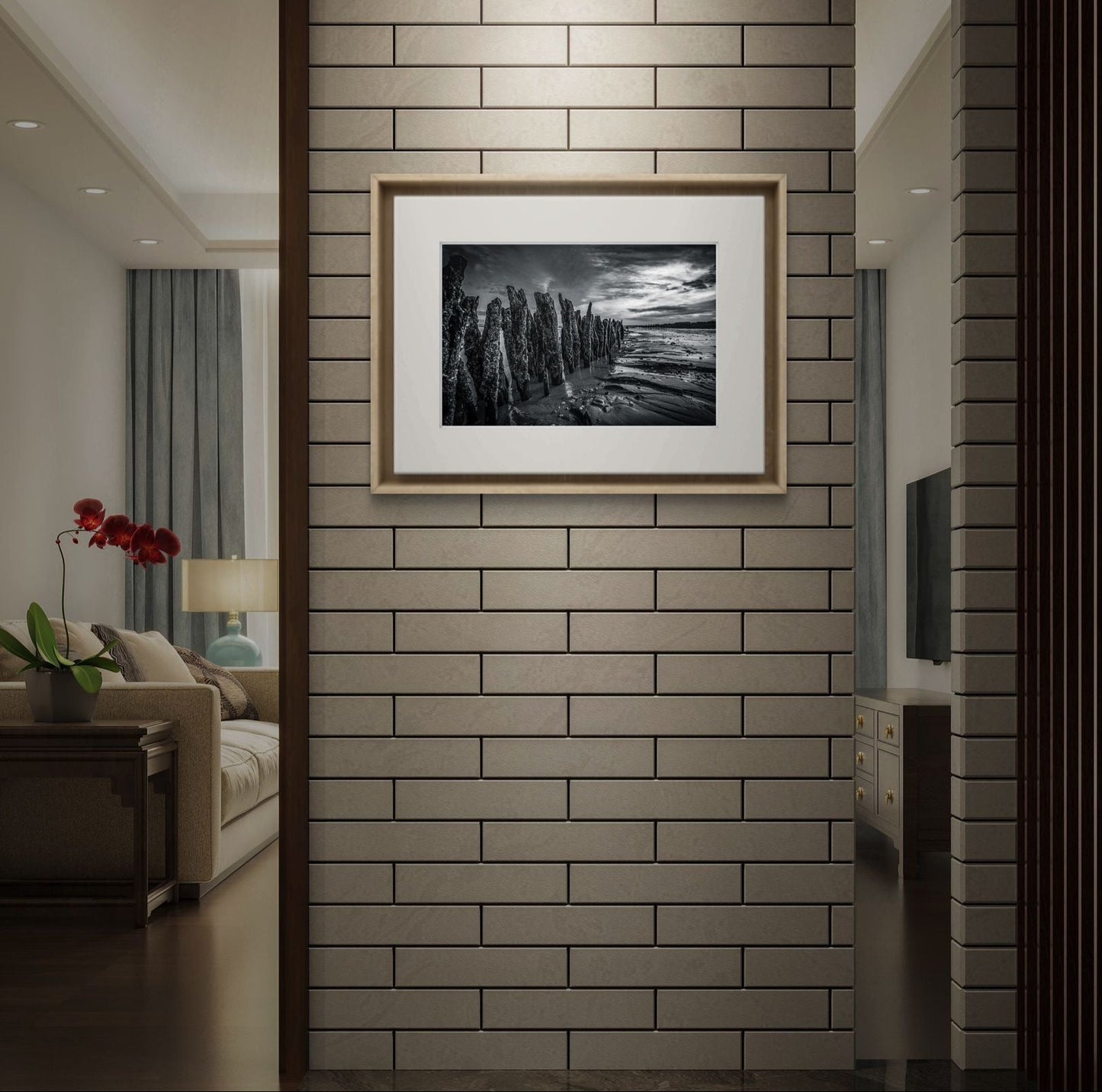 Groynes on Cooden Beach