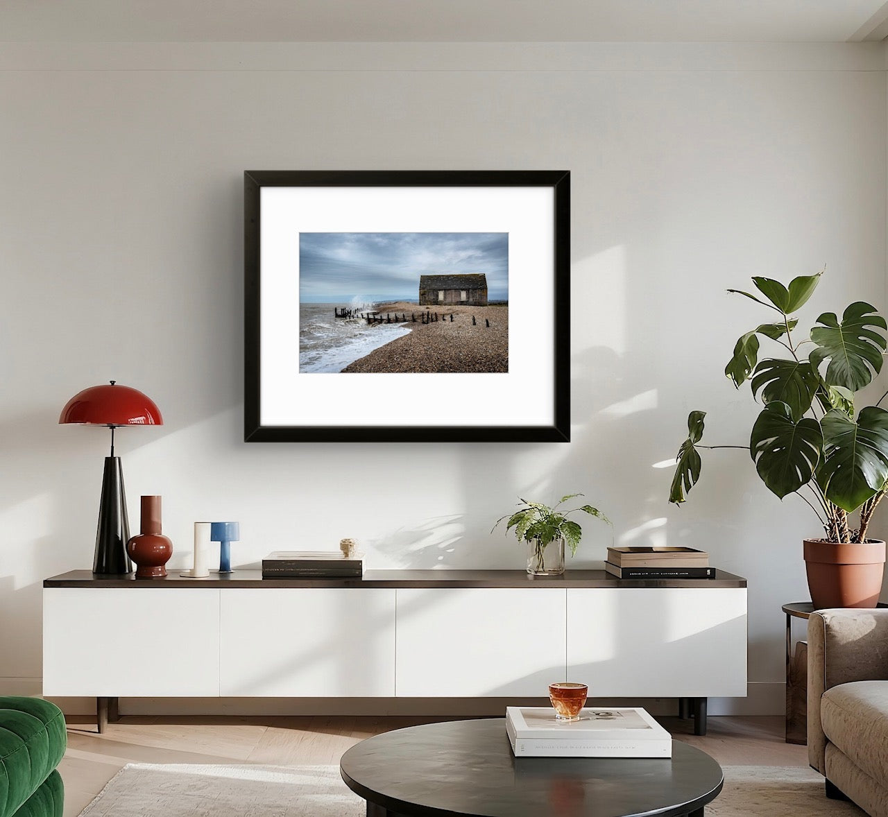 Mary Stanford Lifeboat House, Rye Harbour (framed)