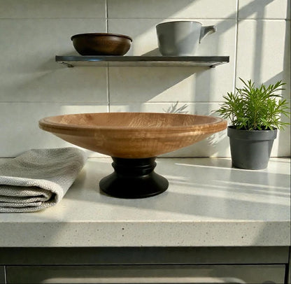 Spalted Beech  Footed Bowl