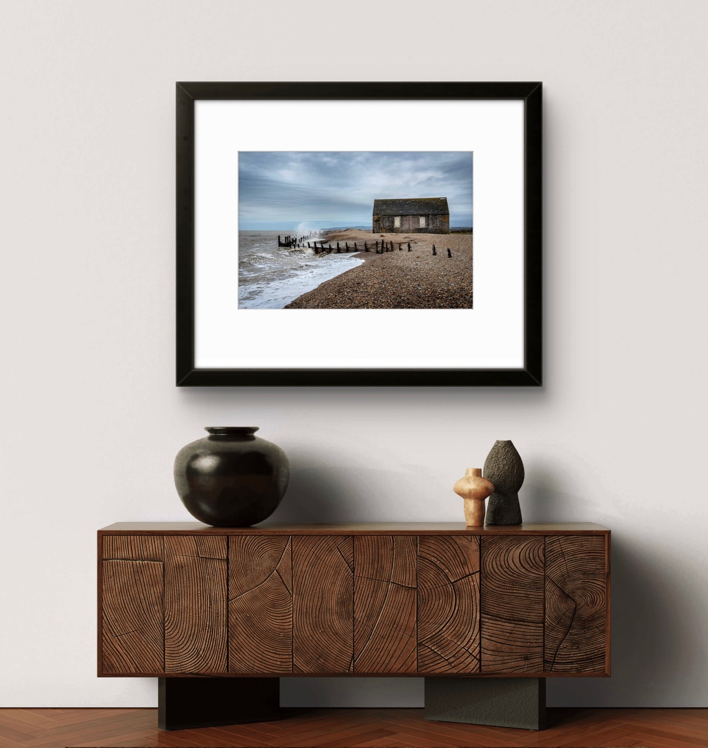 Mary Stanford Lifeboat House, Rye Harbour (framed)
