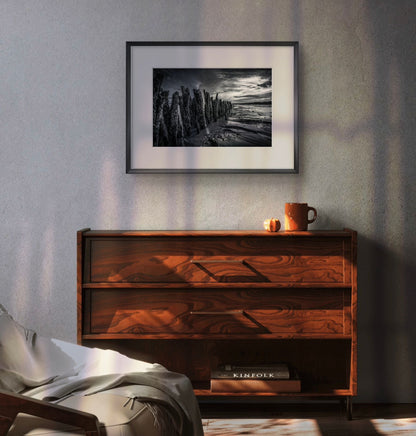 Groynes on Cooden Beach