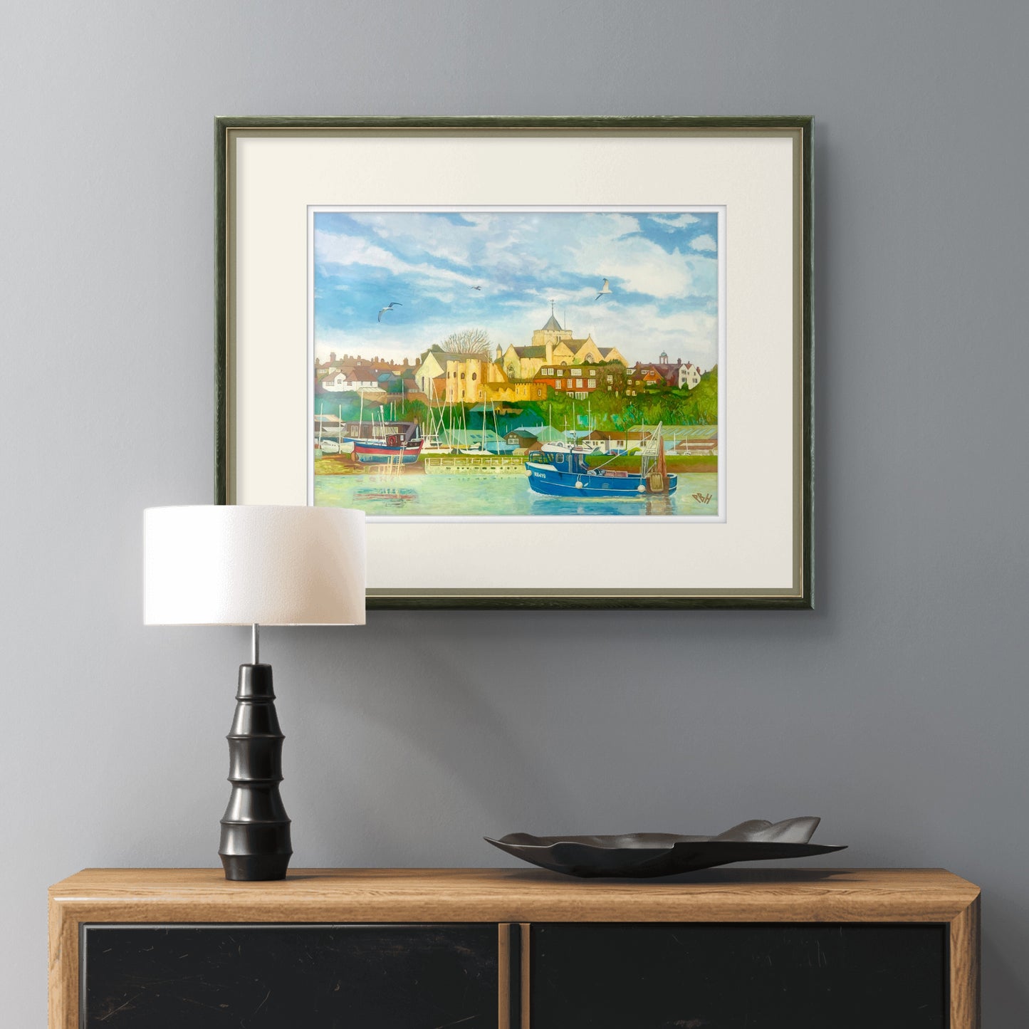 Rye and The Town Salts (Giclée Print)