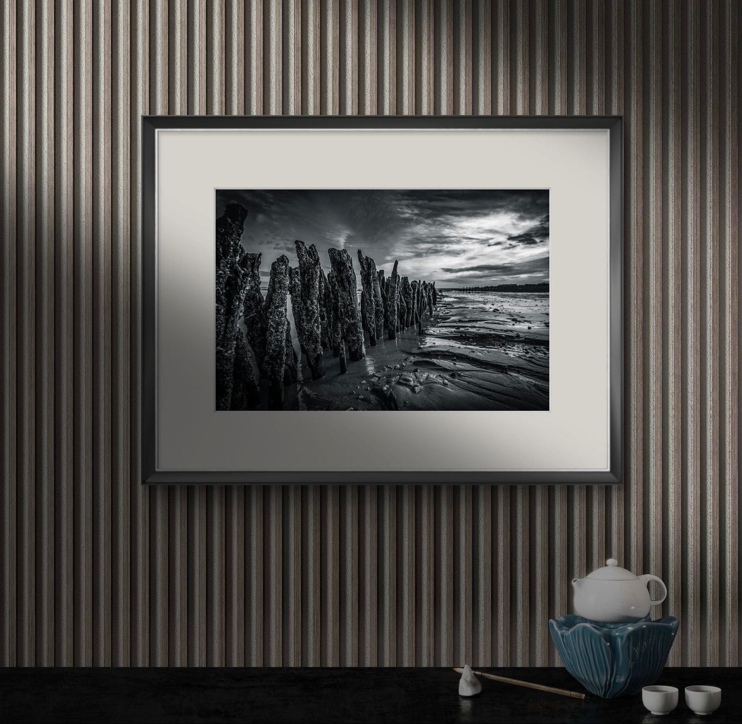Groynes on Cooden Beach