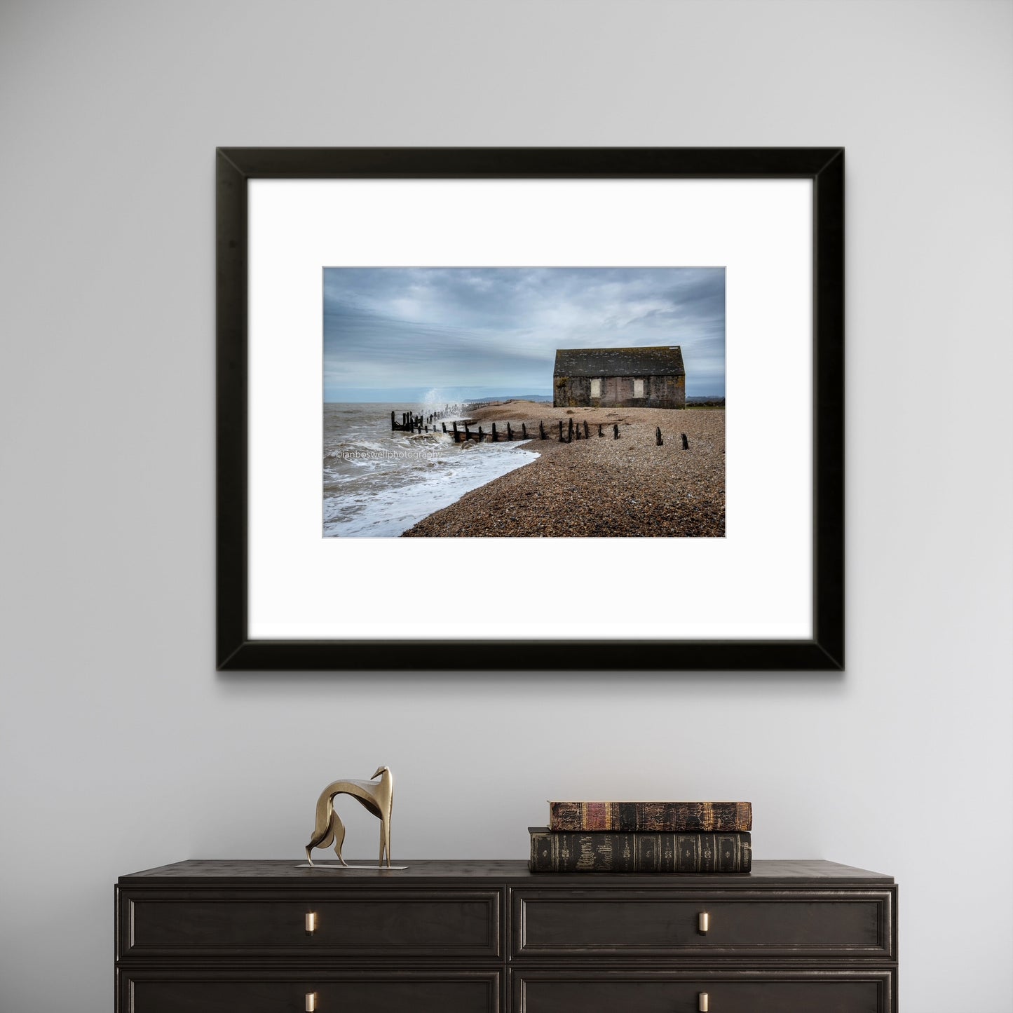 Mary Stanford Lifeboat House, Rye Harbour (framed)