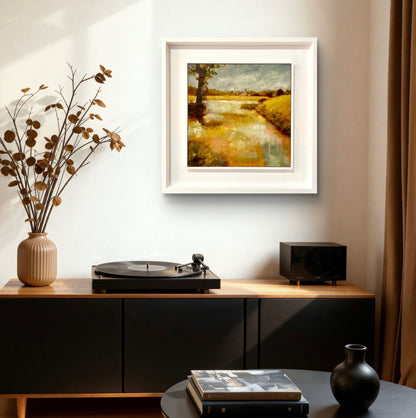 Trout Lake with Tree