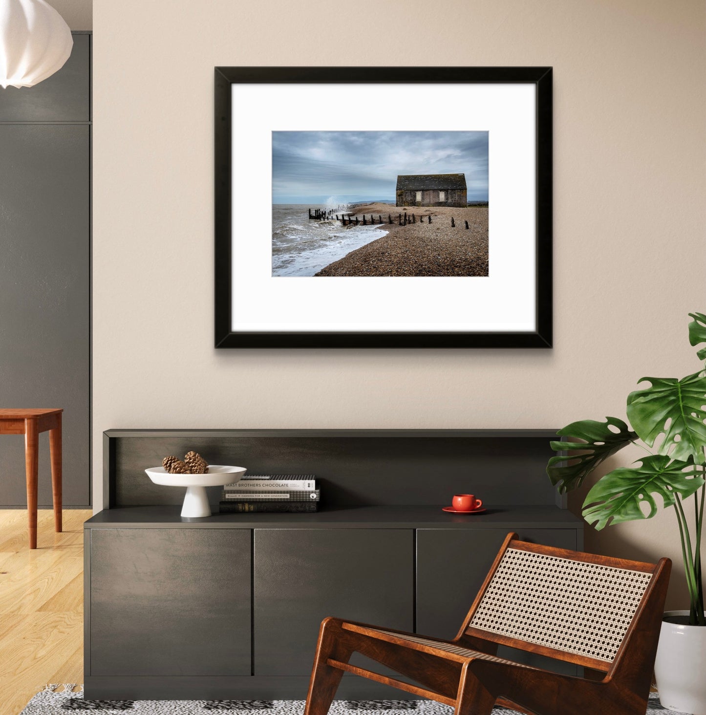 Mary Stanford Lifeboat House, Rye Harbour (framed)