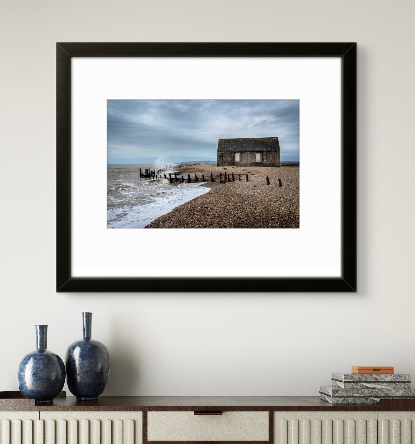 Mary Stanford Lifeboat House, Rye Harbour (framed)