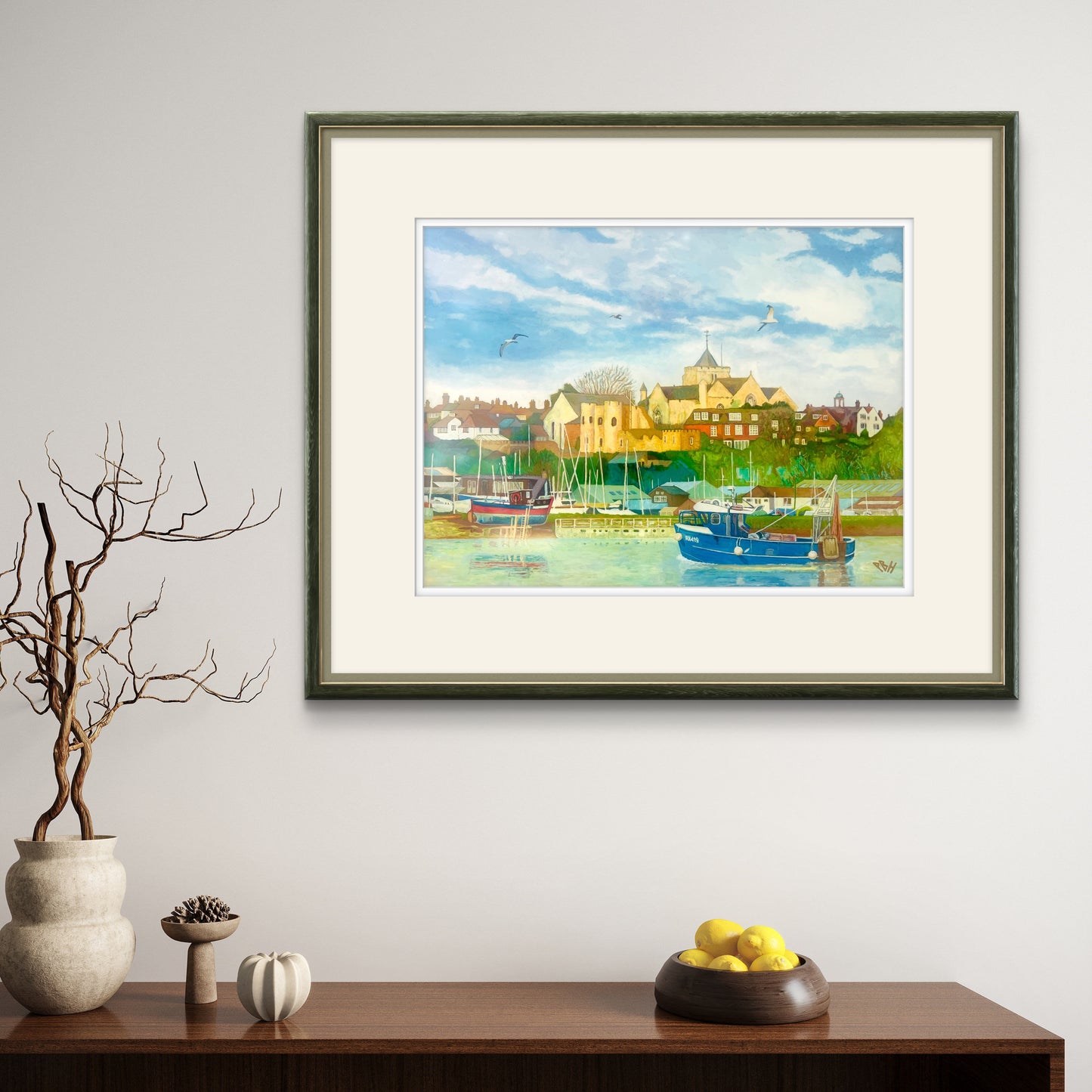 Rye and The Town Salts (Giclée Print)
