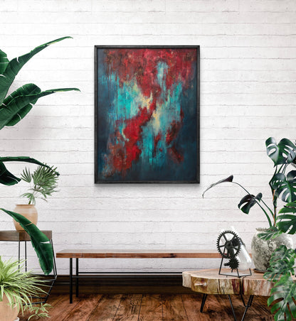 Crimson Cascade