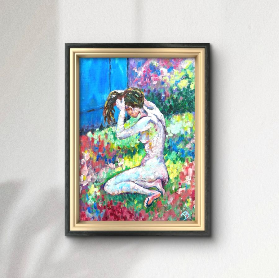 Nude in the Garden