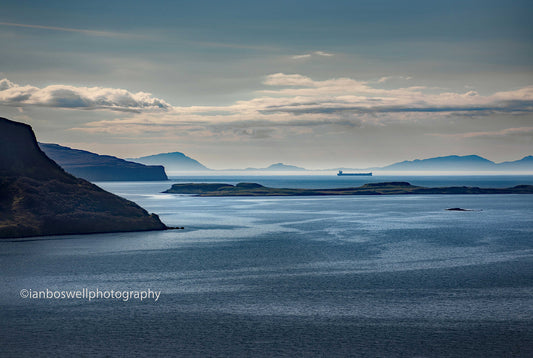 Sailing Through the Little Minch, Isle of Skye