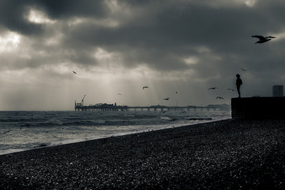 Brighton during the storm
