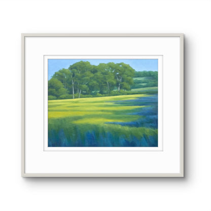 Buttercups and Purple Shadows