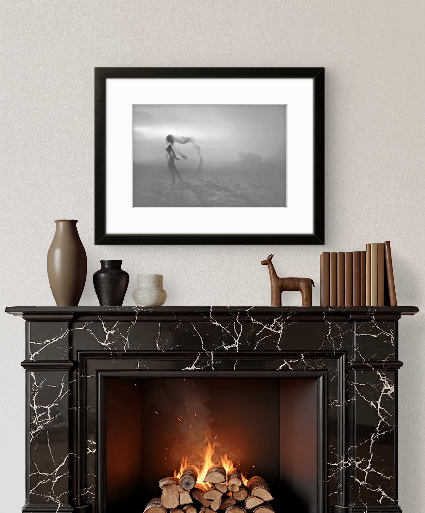 Goddess of Dawn ( B&W)