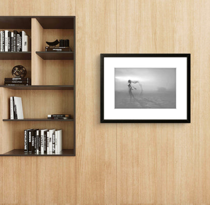 Goddess of Dawn ( B&W)