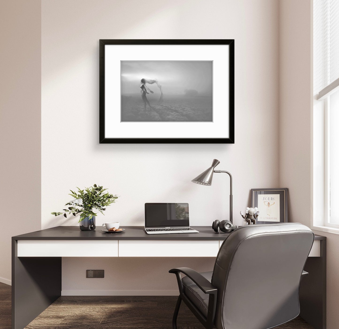 Goddess of Dawn ( B&W)