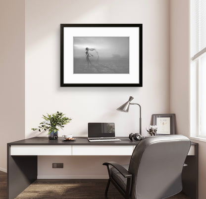 Goddess of Dawn ( B&W)