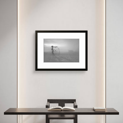 Goddess of Dawn ( B&W)