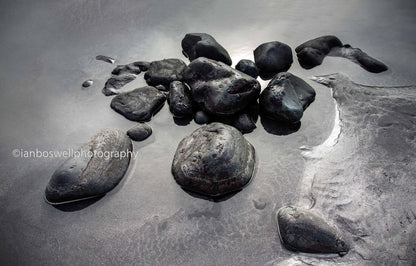 Rocks, Talisker beach, Skye.