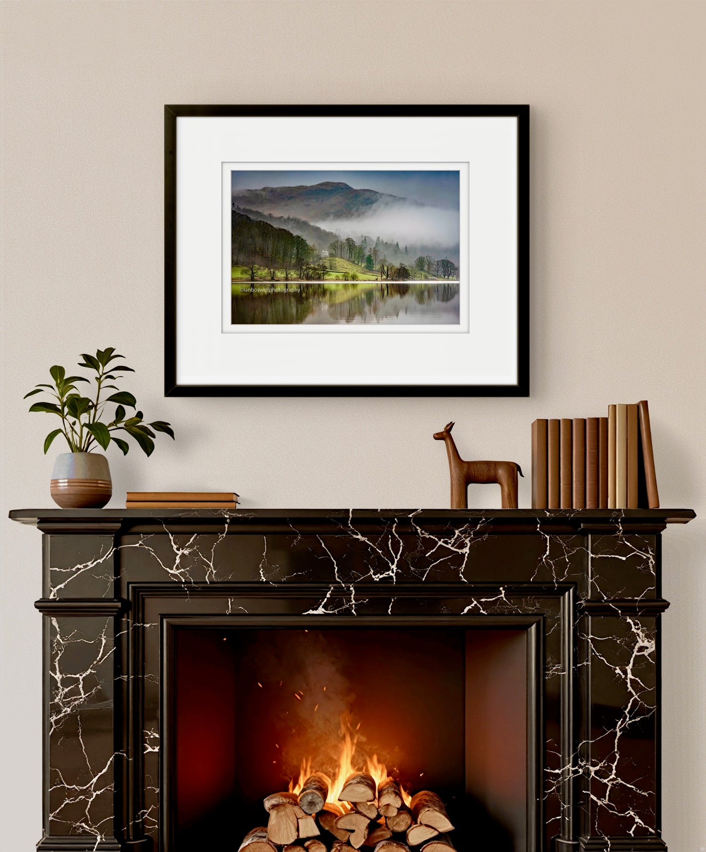 Grasmere in Early Mist