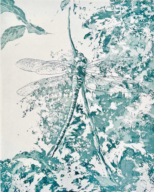 Visitor from Prehistory  (Framed Etching)