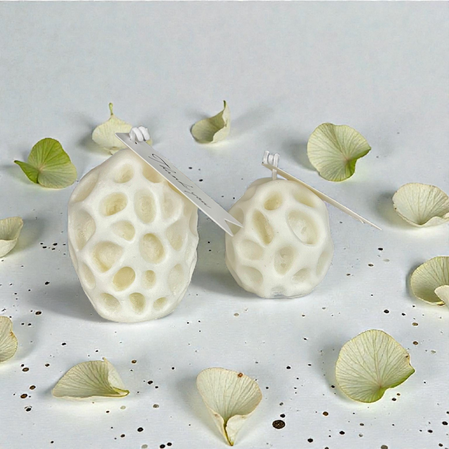 Two Decorative Scented Candle