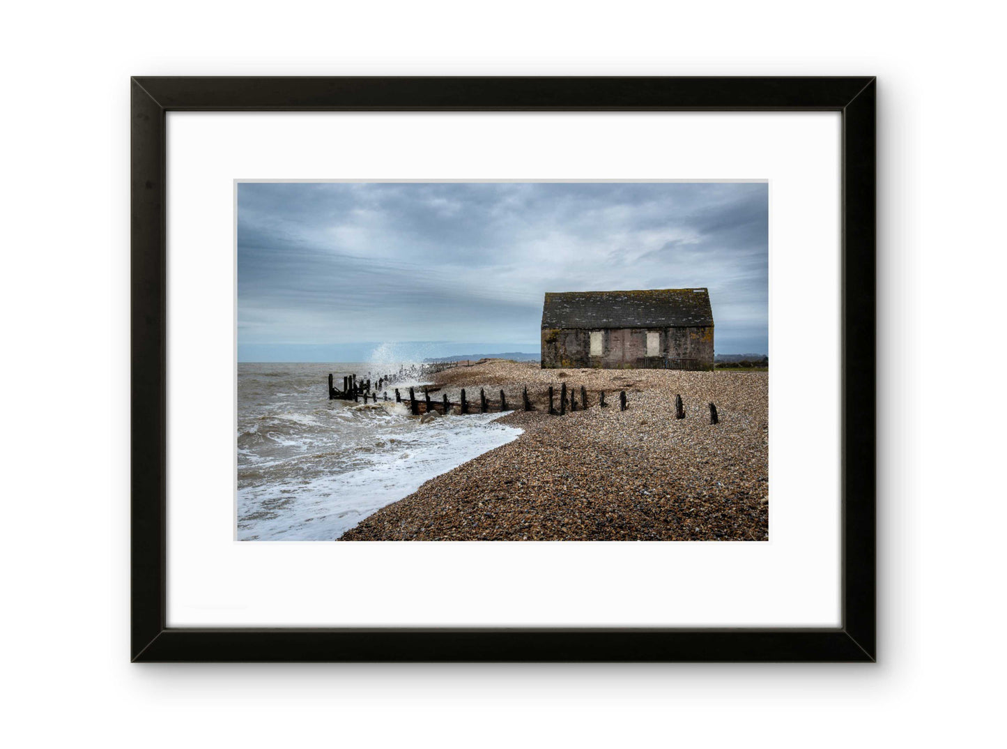 Mary Stanford Lifeboat House, Rye Harbour (framed)