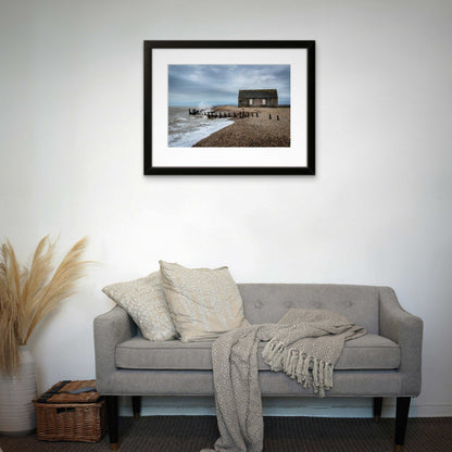 Mary Stanford Lifeboat House, Rye Harbour (framed)