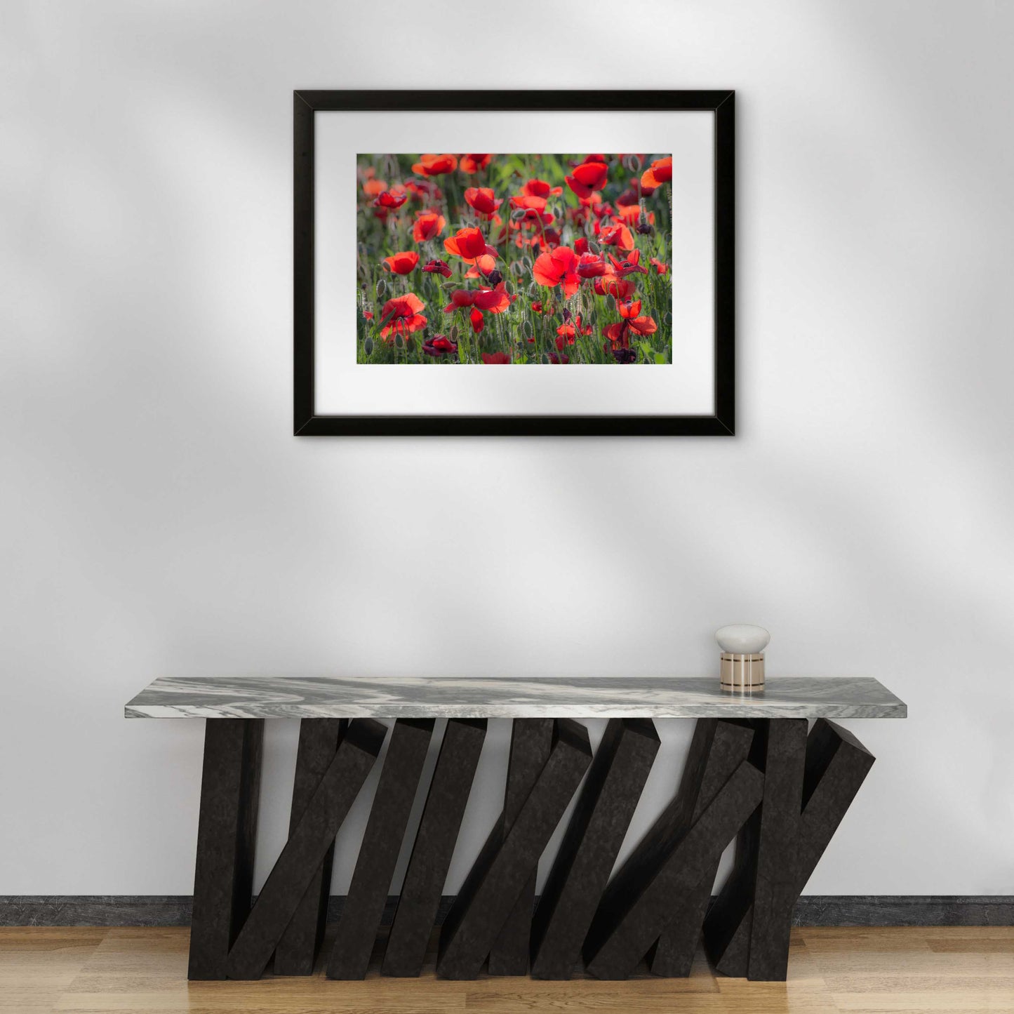 Poppy field, Gioella, Umbria (framed)