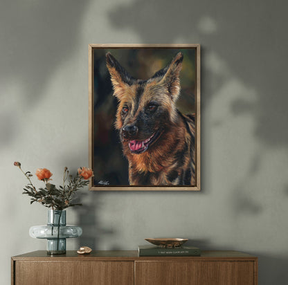 The painted dog