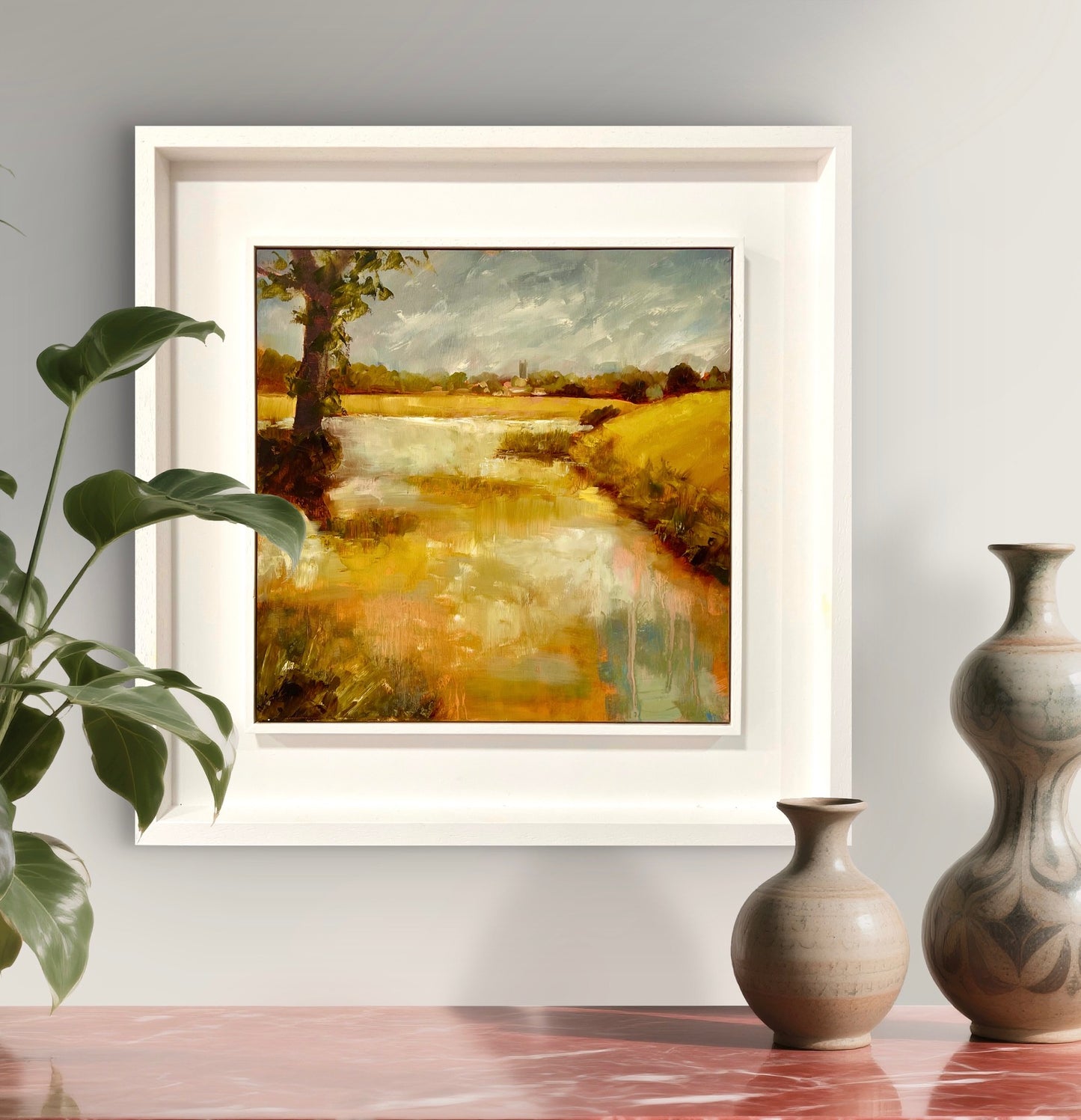 Trout Lake with Tree