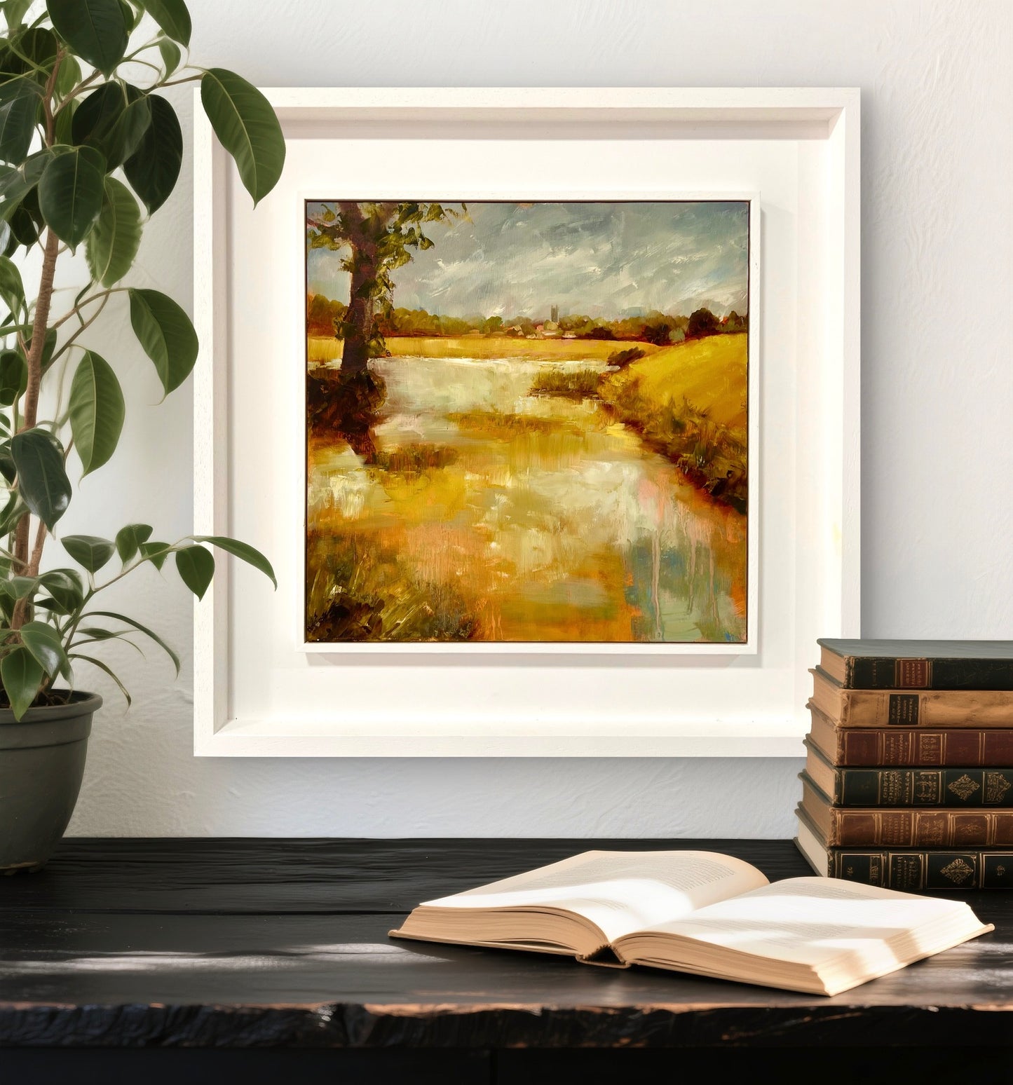 Trout Lake with Tree