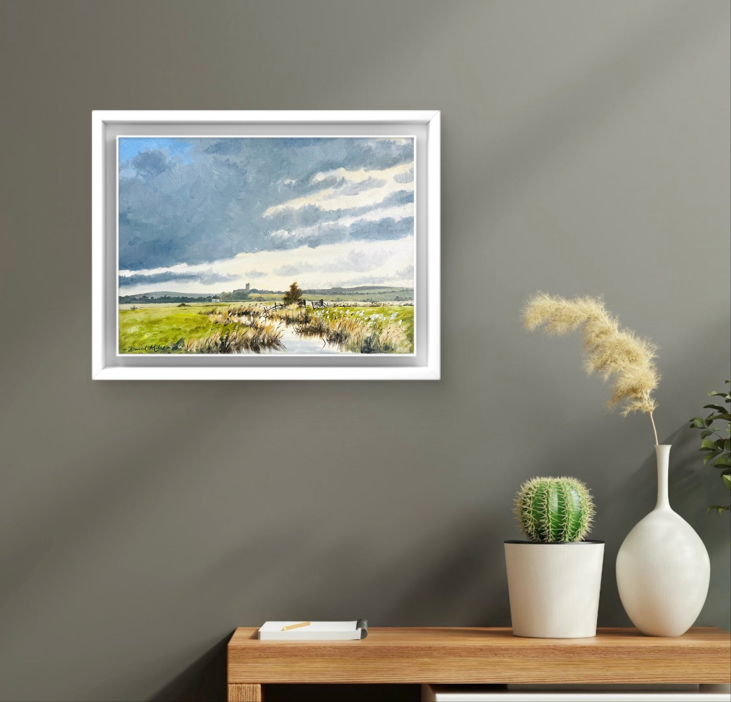 Chalk Church from the Marches